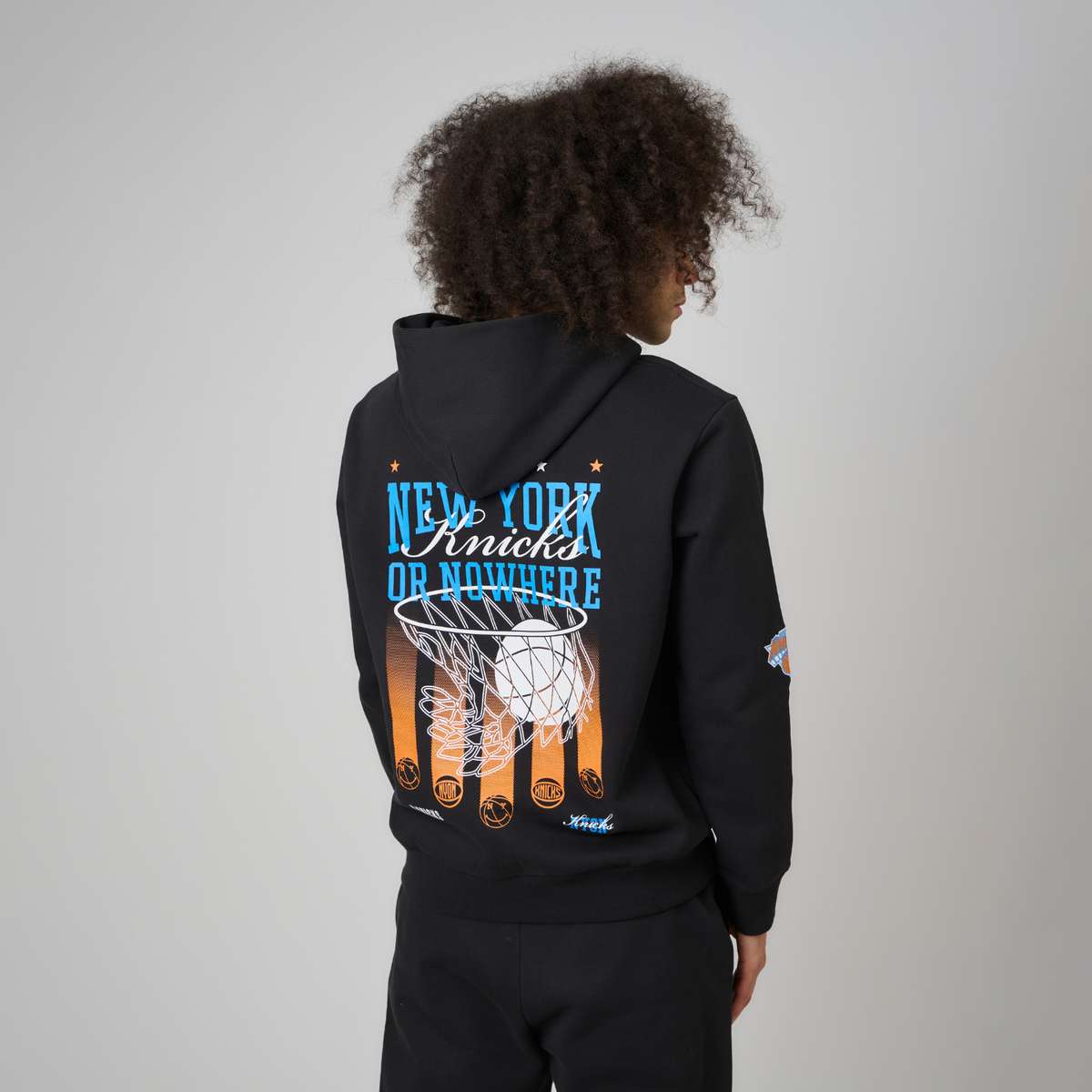 Black top knicks hoodie