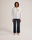 Big Bird Mascot Cropped Zip Hoodie