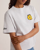 Big Bird Mascot Oversized Crop T-Shirt