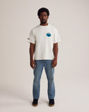 Cookie Monster Mascot Oversized Crop T-Shirt