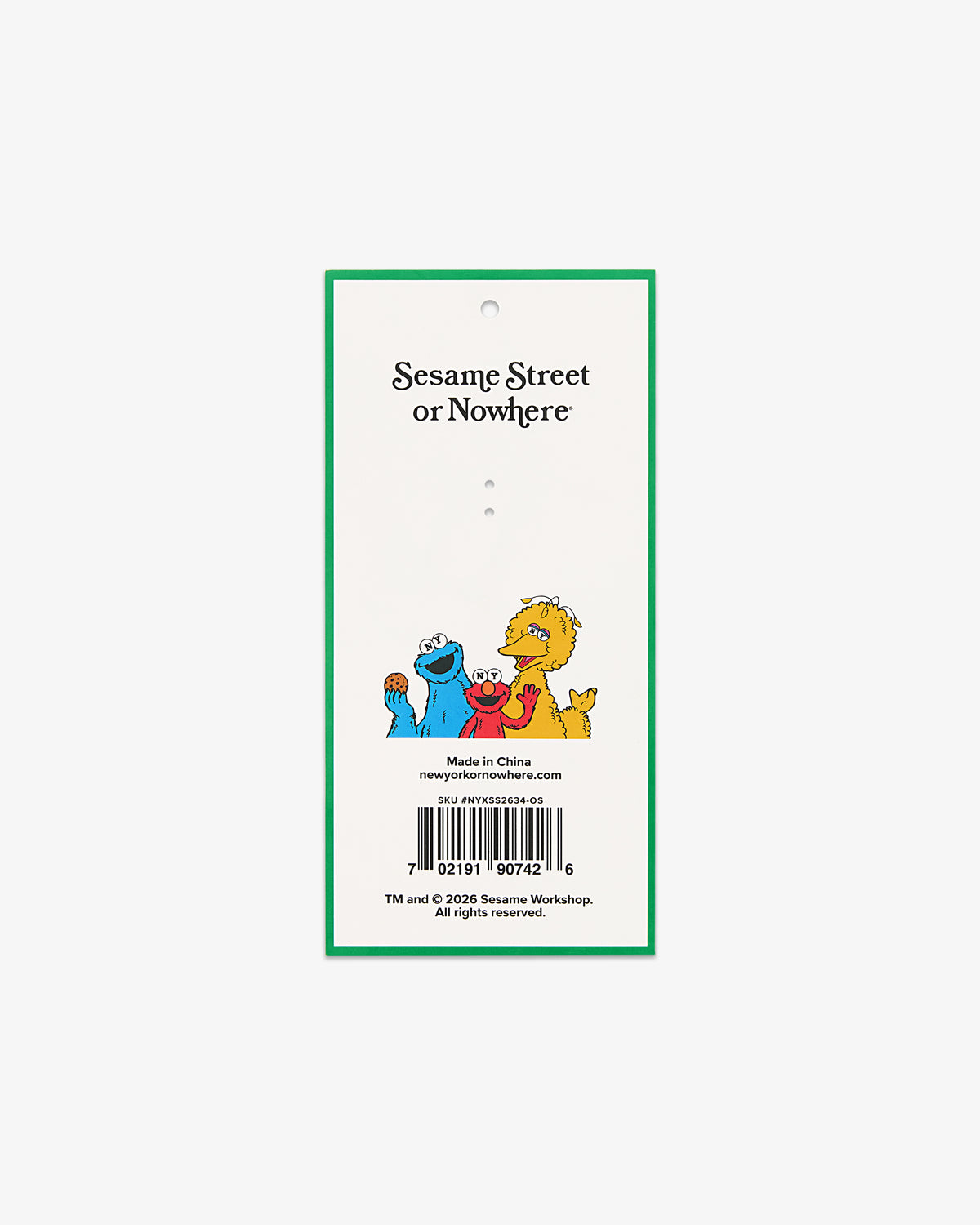 Cookie Monster Mascot Keychain - New York or Nowhere®