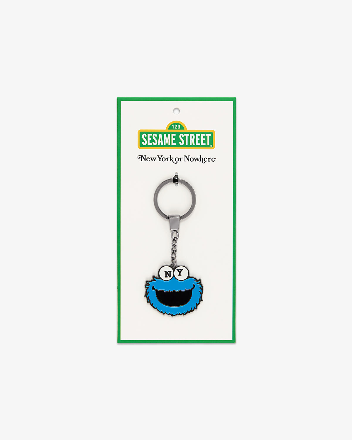 Cookie Monster Mascot Keychain - New York or Nowhere®
