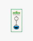 Cookie Monster Mascot Keychain
