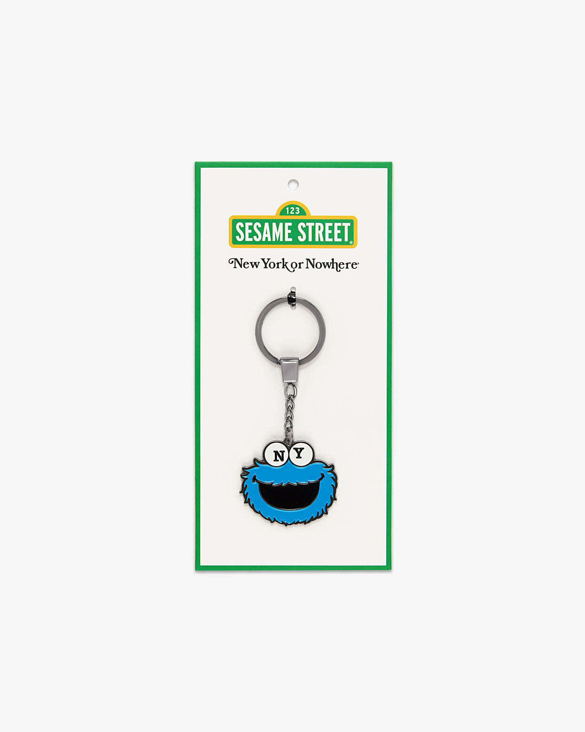 Cookie Monster Mascot Keychain - New York or Nowhere®