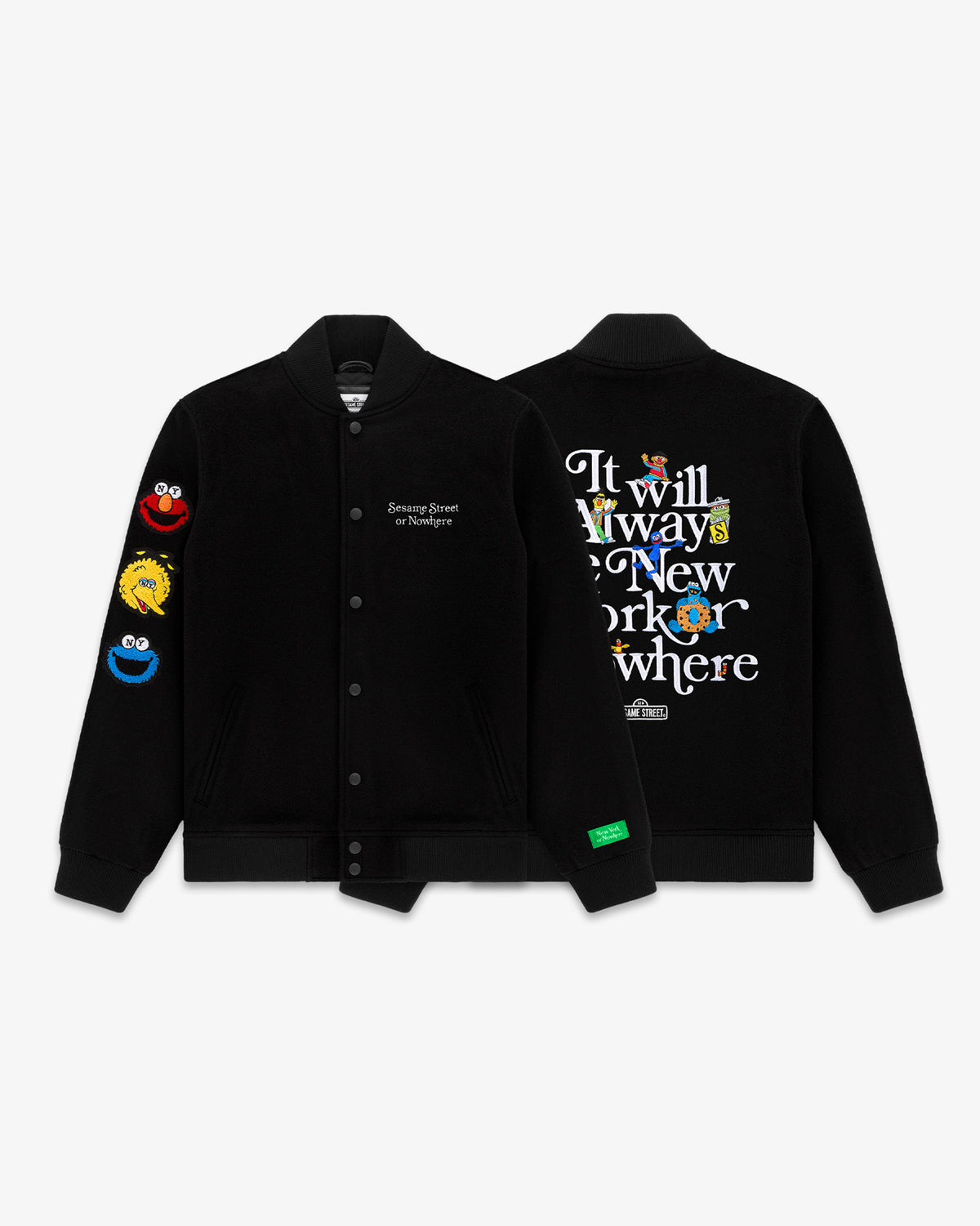 Always Sesame St. Varsity Jacket - New York or Nowhere®