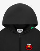 Elmo Mascot Cropped Zip Hoodie