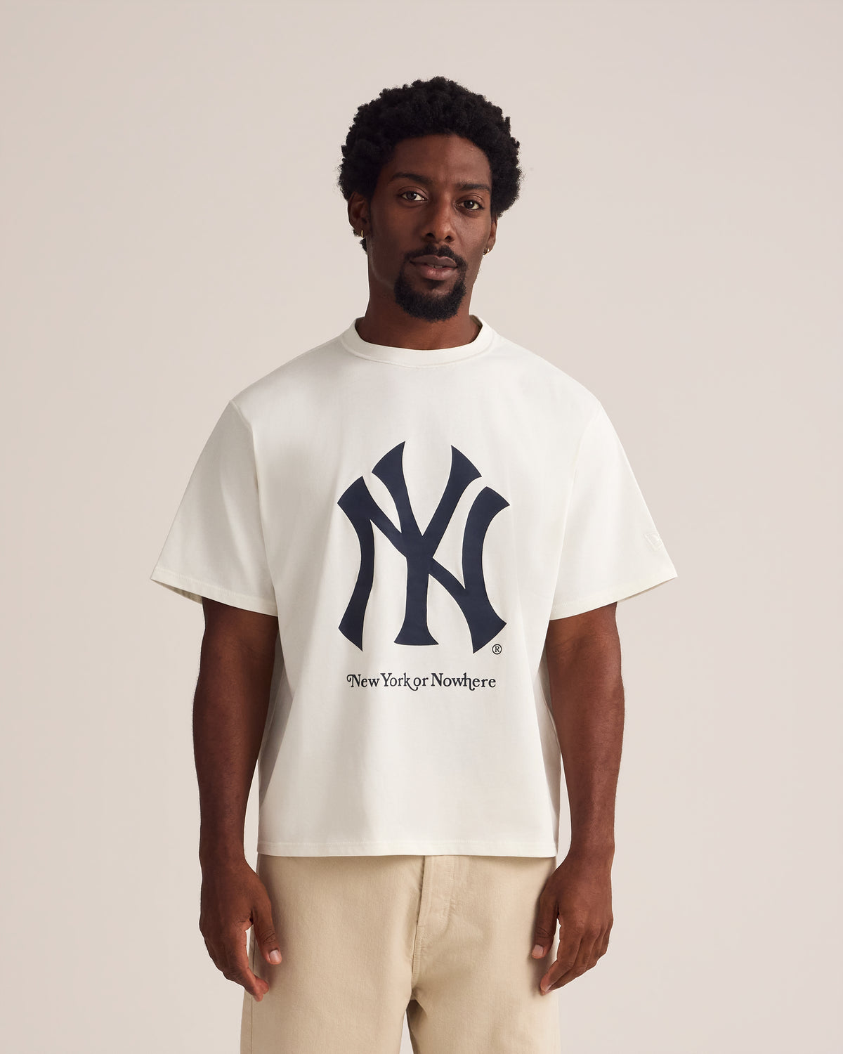 Yankees Pastime Oversized Crop T-Shirt - New York or Nowhere®