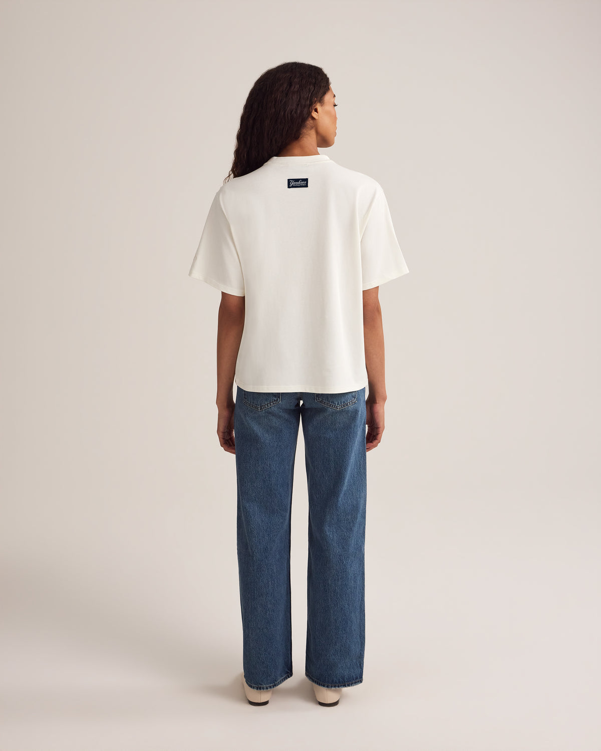 Yankees Pastime Oversized Crop T-Shirt - New York or Nowhere®