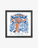 NYON Knicks 2026 NBA Finals Art Print - New York or Nowhere®