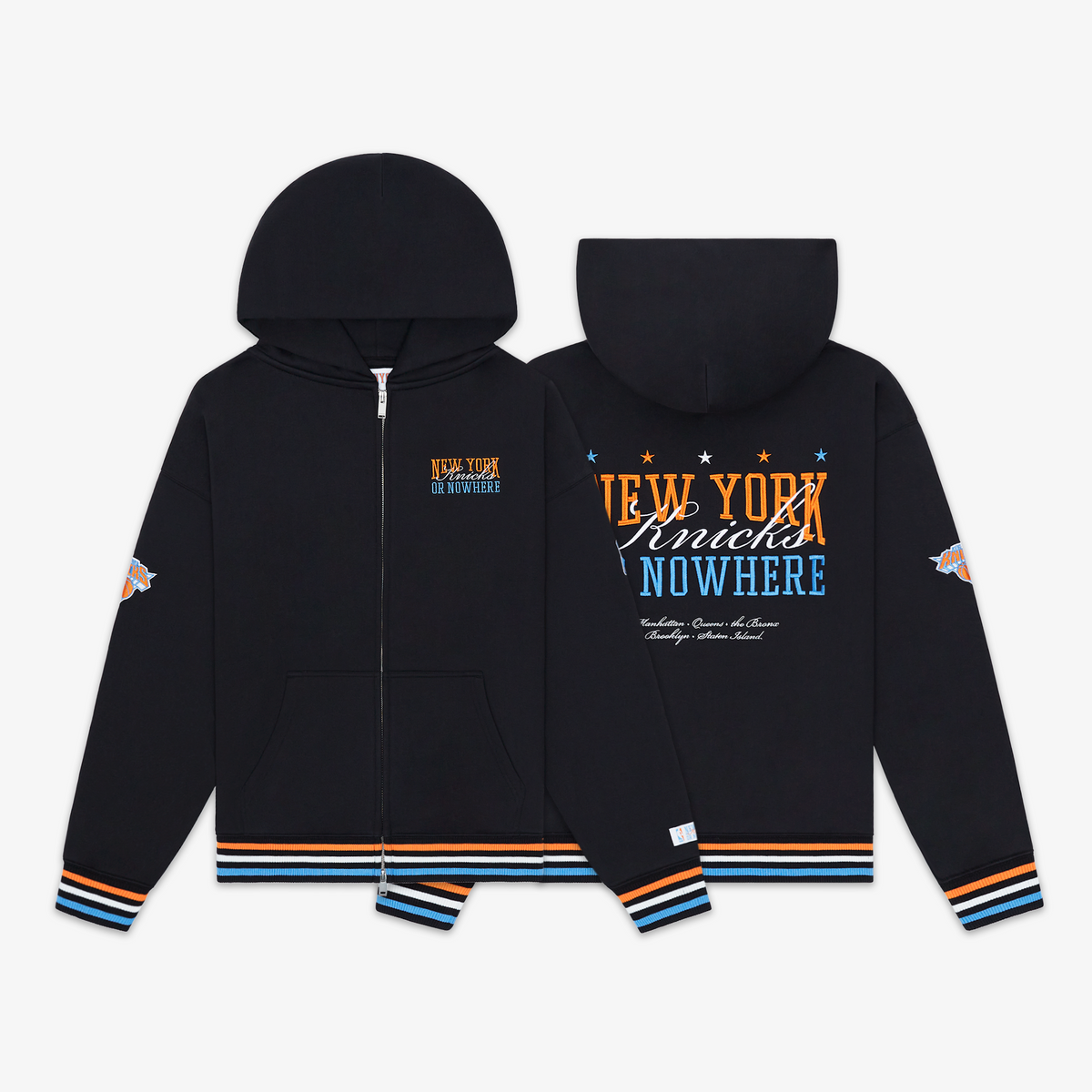 Knicks Crossover Zip Hoodie – New York or Nowhere® Knicks Crossover Zip Hoodie – New York or Nowhere®