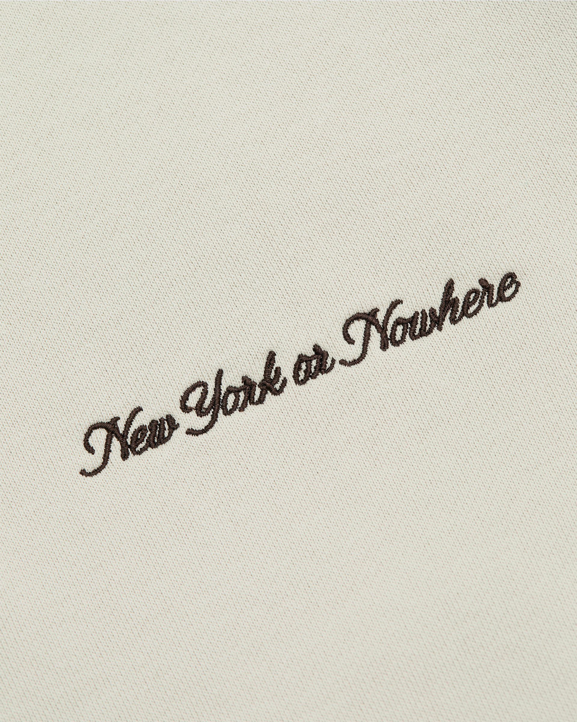 Cursive Polo Sweatshirt - New York or Nowhere®