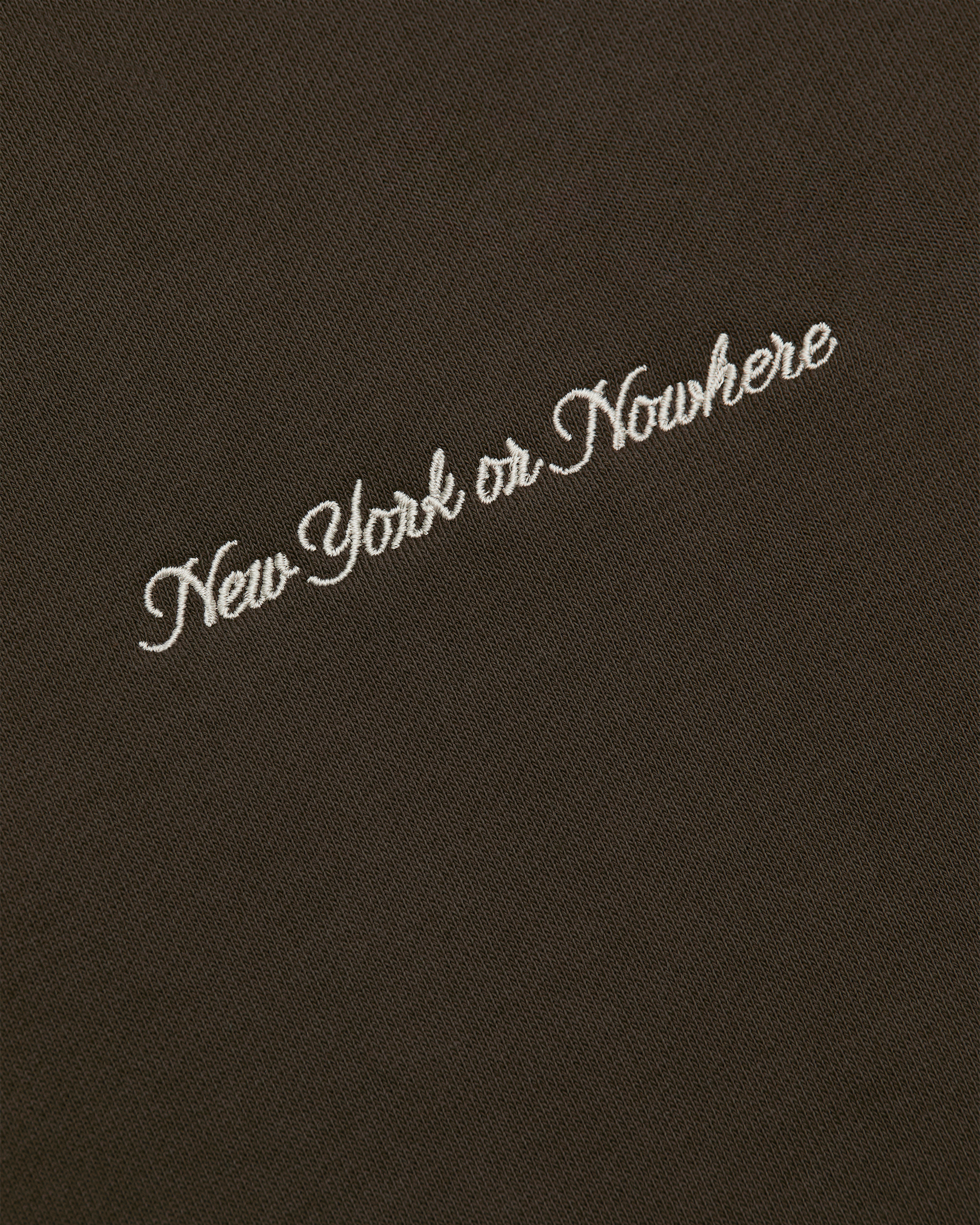 Cursive Polo Sweatshirt - New York or Nowhere®