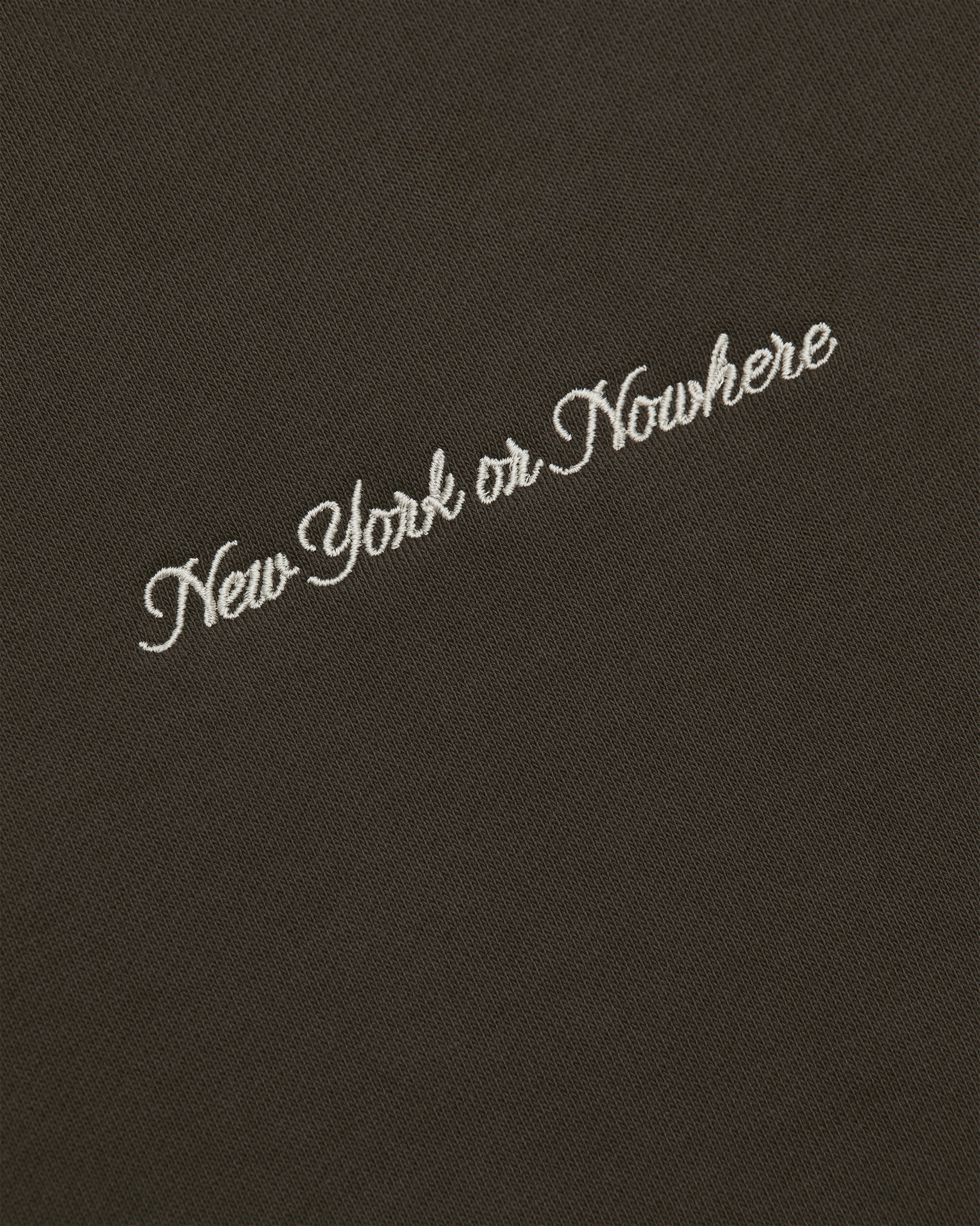 Cursive Polo Sweatshirt - New York or Nowhere®