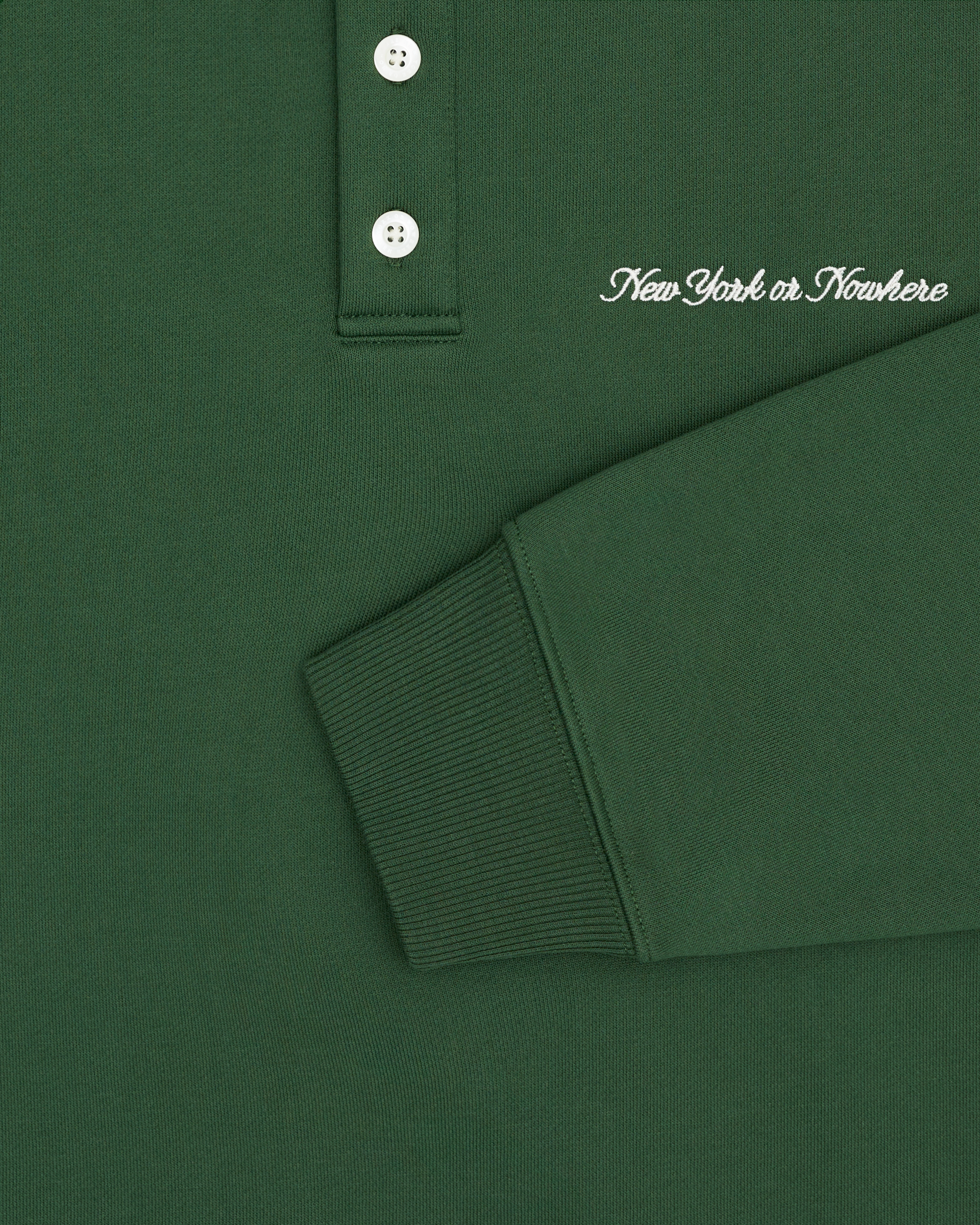 Cursive Polo Sweatshirt - New York or Nowhere®