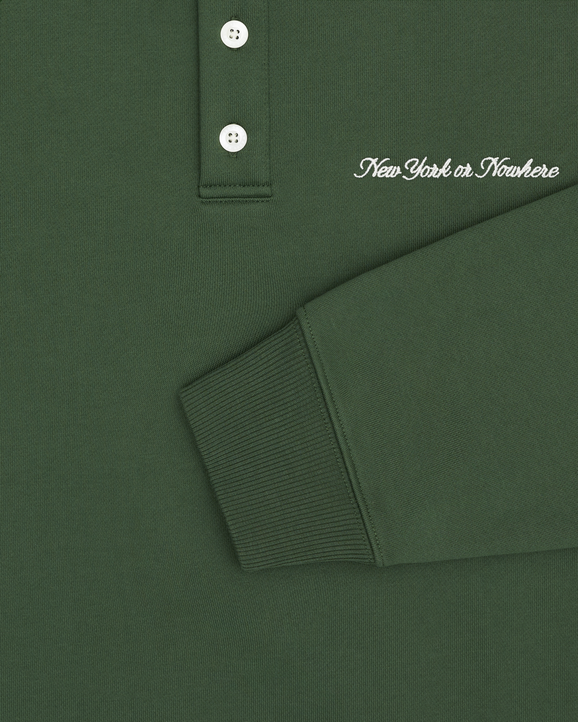 Cursive Polo Sweatshirt - New York or Nowhere®