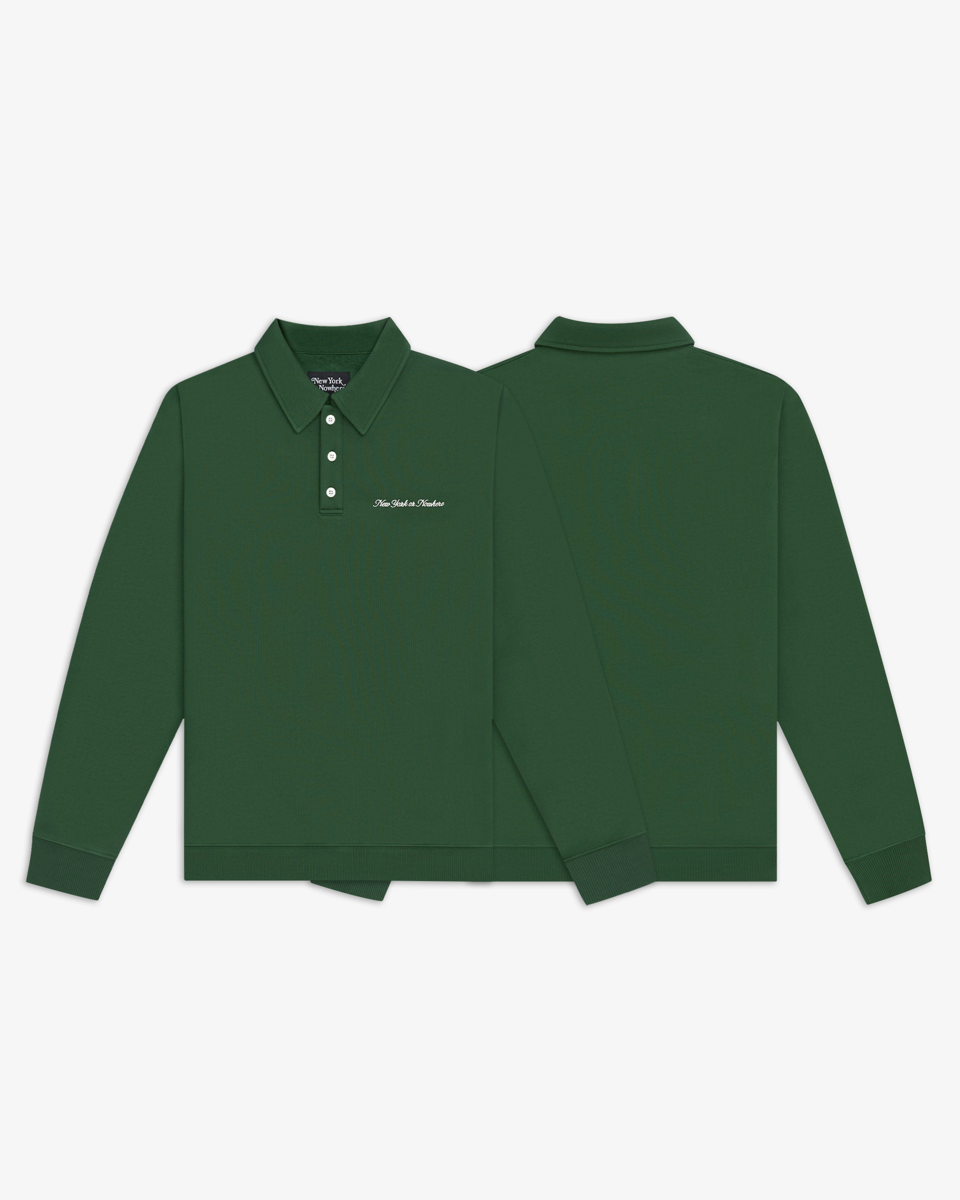 Cursive Polo Sweatshirt - New York or Nowhere®