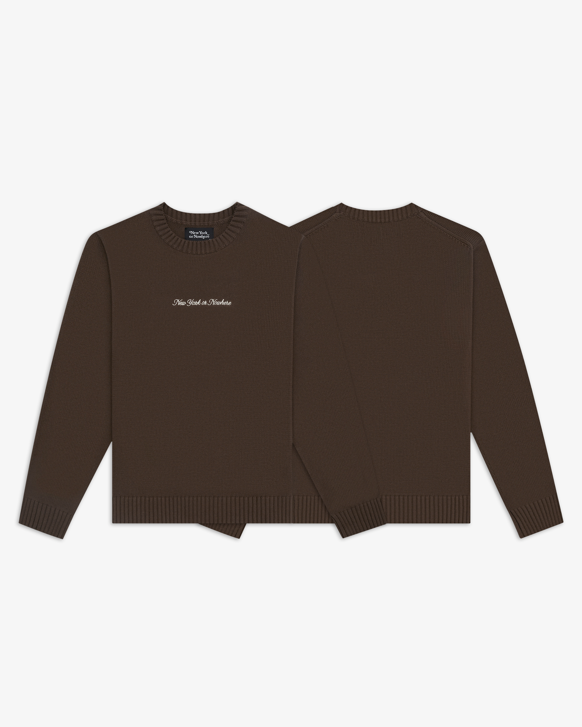 Cursive Sweater - New York or Nowhere®