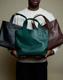 Motto Leather Mini Tote - New York or Nowhere®