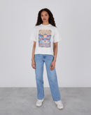 Knicks Gardencolor Oversized Crop T-Shirt