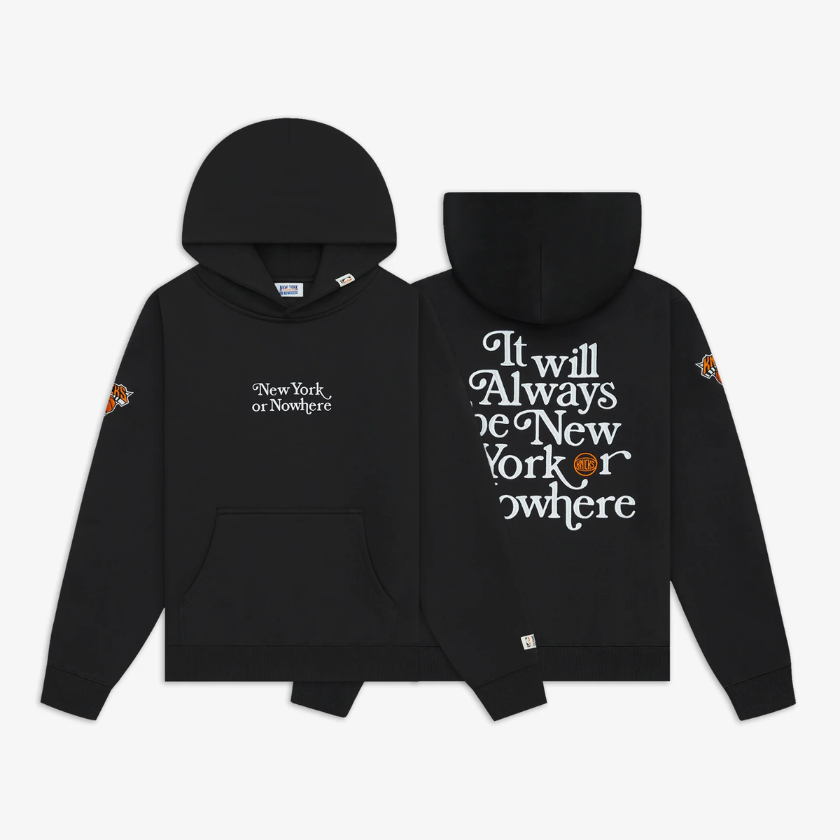 激レア【新品タグ付】NYON New York or Nowhere パーカー Knicks Motto Hoodie – New York or Nowhere®