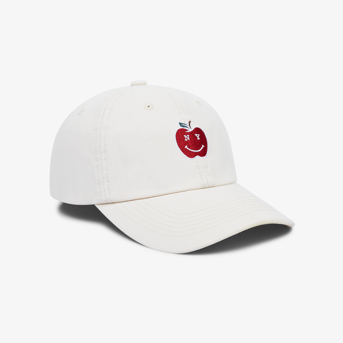 NY NY BONES CURVED BRIM HAT (BLK/CRM) – oMA Studios