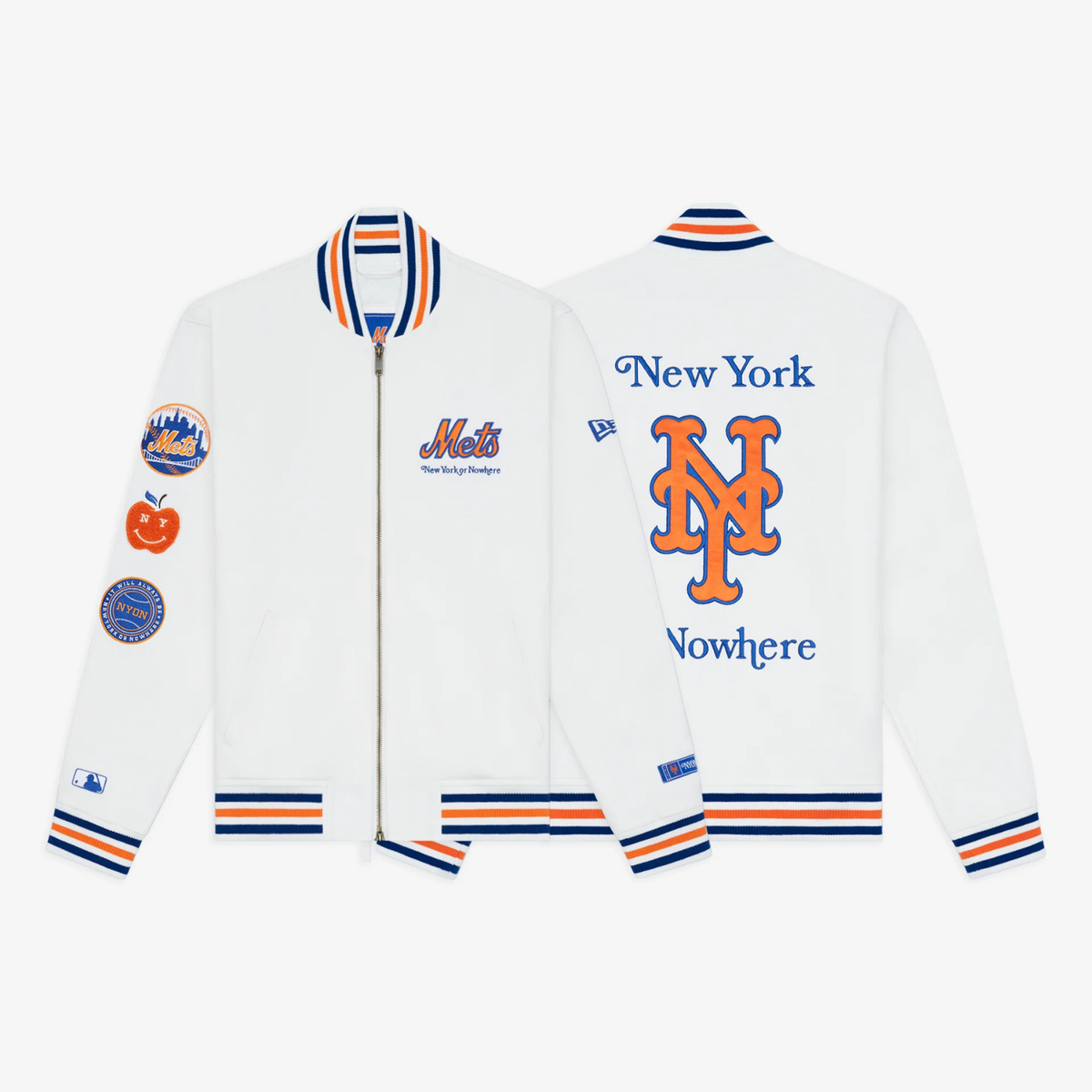 Mets Metropolitans Varsity Jacket – New York or Nowhere®