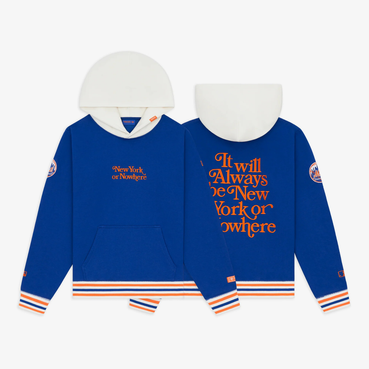 Mets Motto Hoodie – New York or Nowhere®