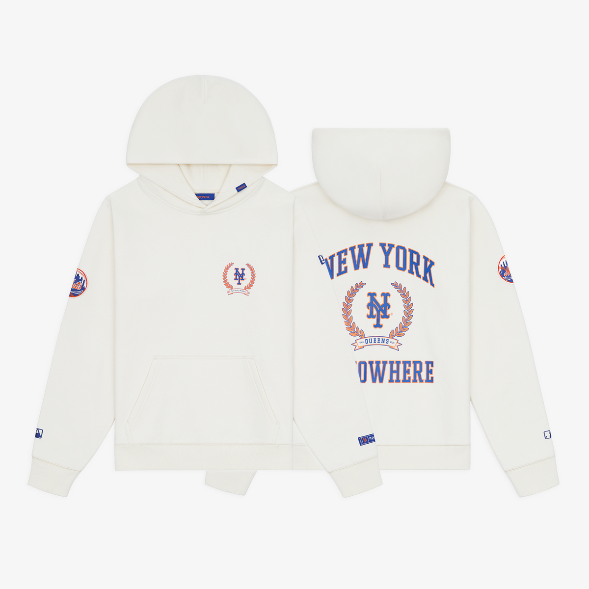 【U LAN】New York Cotton Over Hoodie New York Cotton Over Hoodie - ULAN | 60% - Asian Fashion