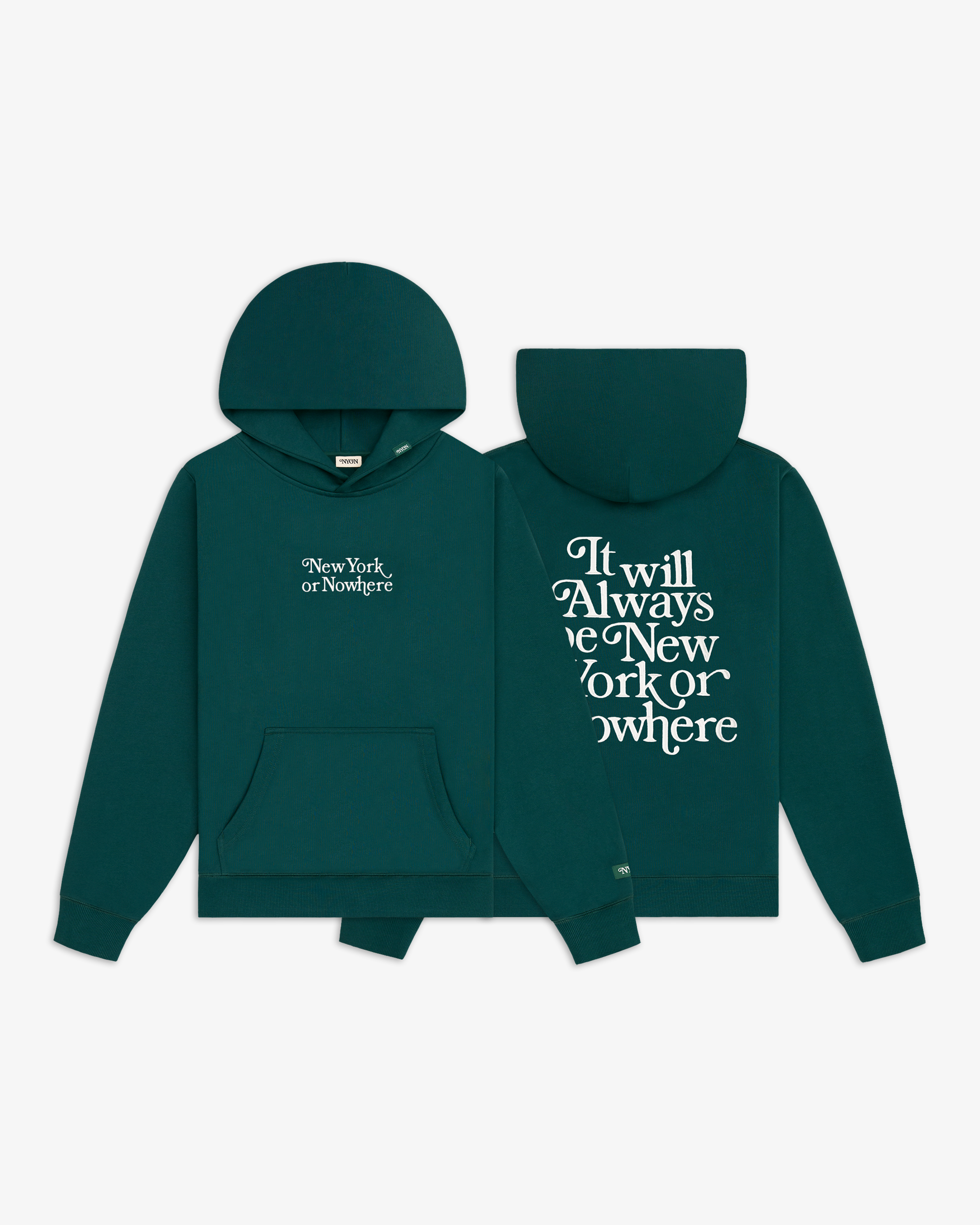 Motto Hoodie - New York or Nowhere®
