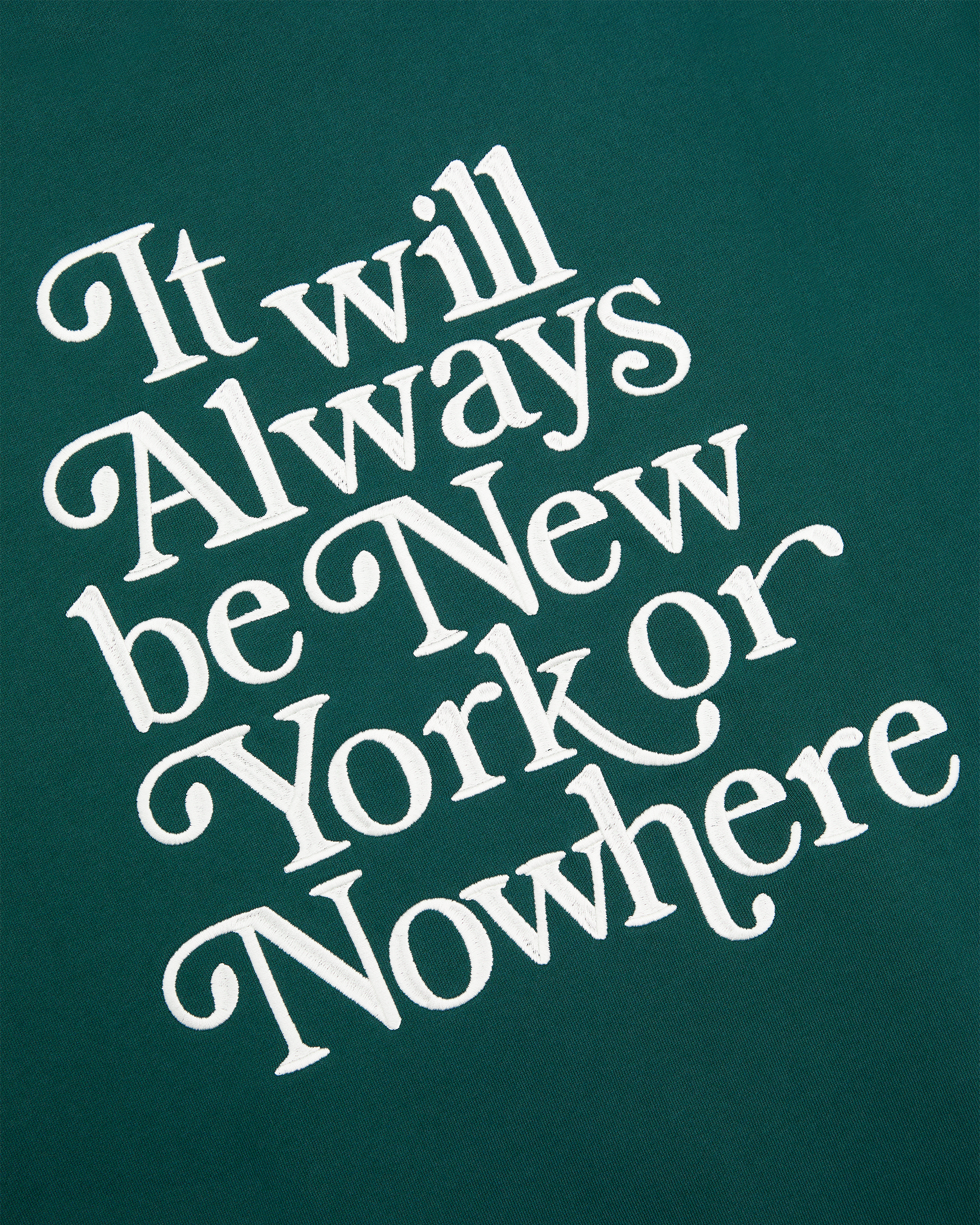 Motto Hoodie - New York or Nowhere®