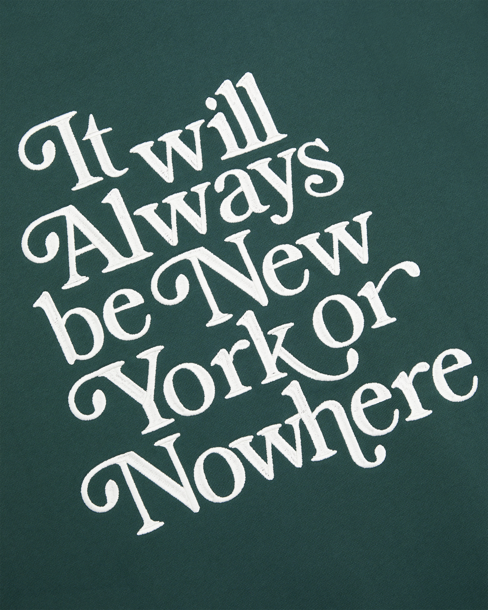 Motto Hoodie - New York or Nowhere®