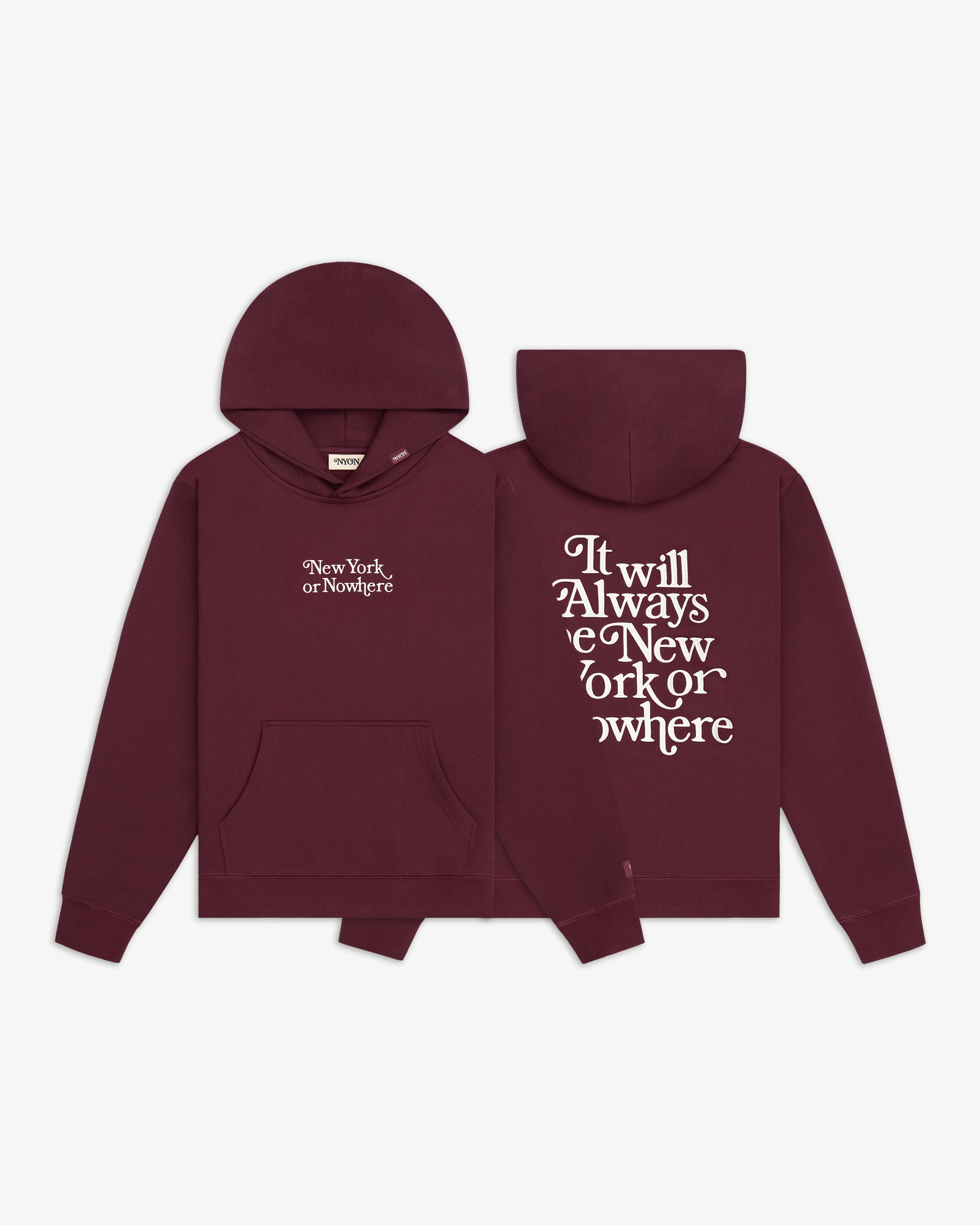 Motto Hoodie - New York or Nowhere®