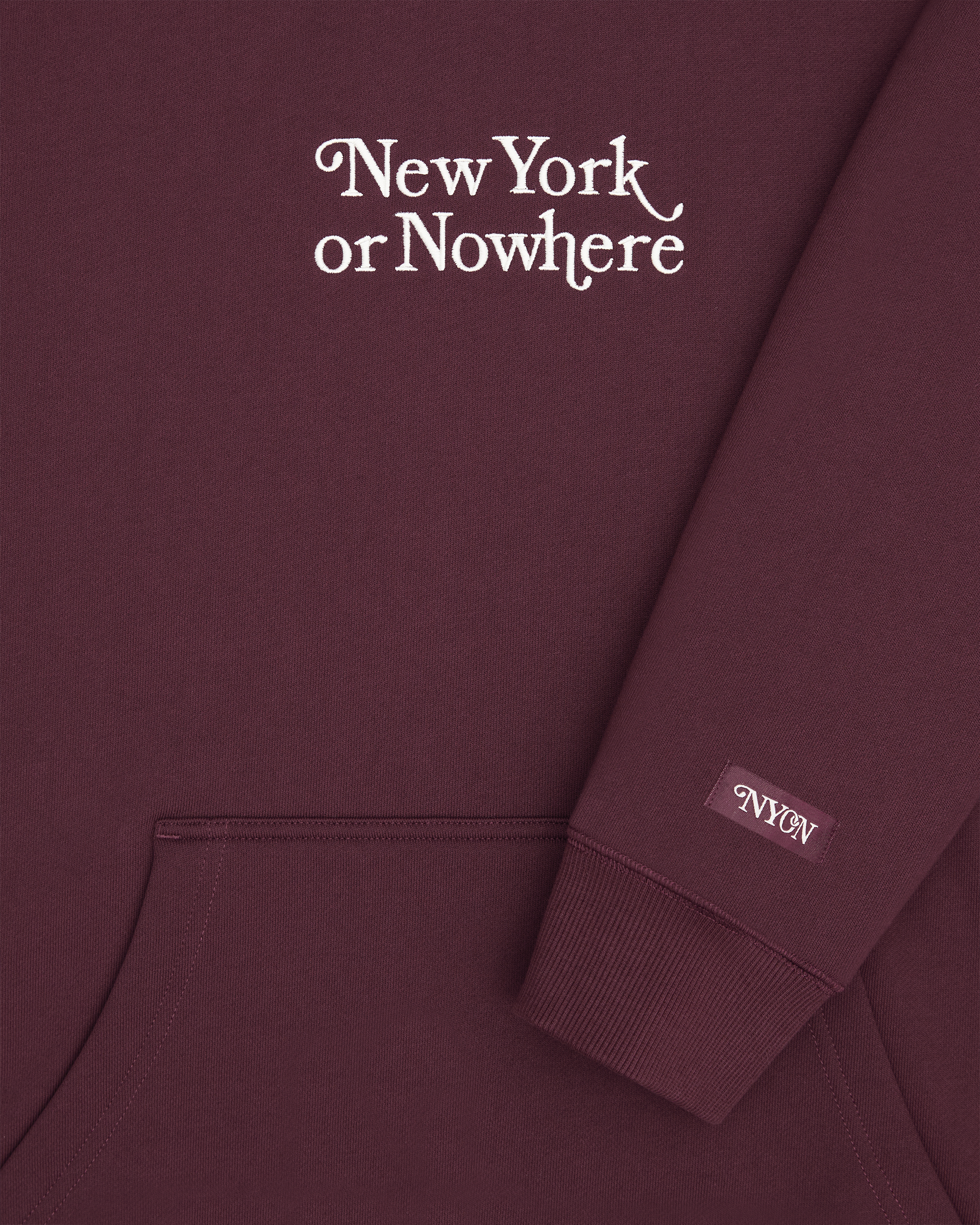 Motto Hoodie - New York or Nowhere®