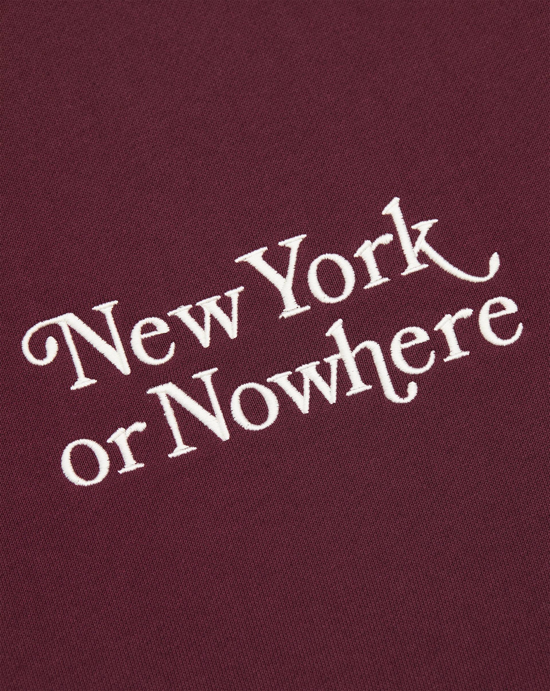 Motto Hoodie - New York or Nowhere®