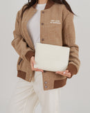 Motto Leather Pouch