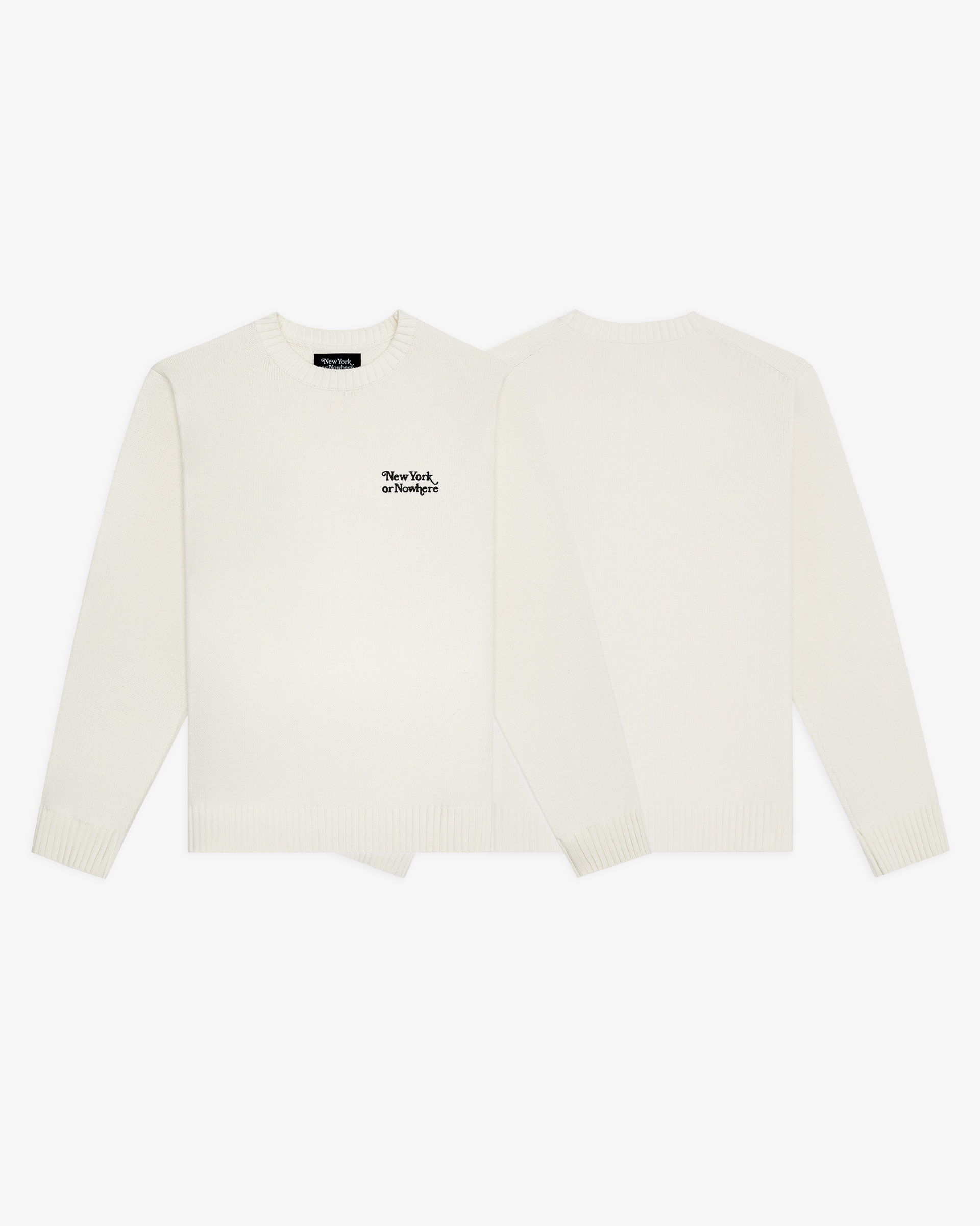 Motto Sweater - New York or Nowhere®