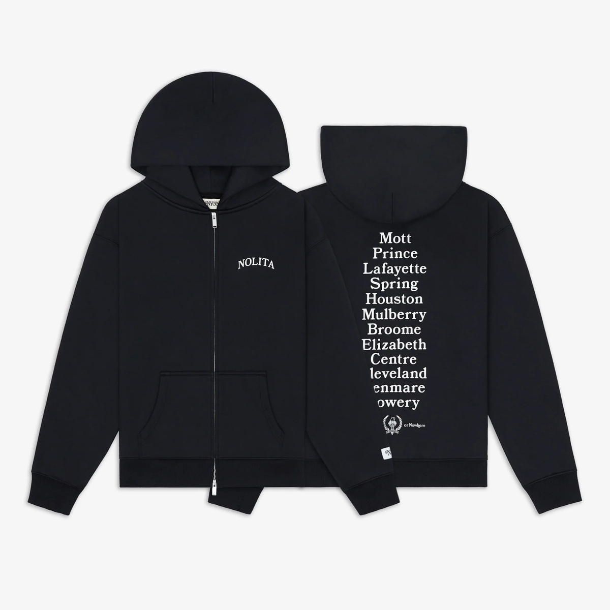 NOWHERE様Tenderloin セパポケ ジップアップパーカーL Nolita Zip Hoodie – New York or Nowhere®
