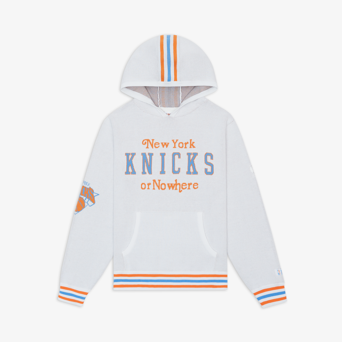 NYON x Knicks Stacked Knit Hoodie New York or Nowhere