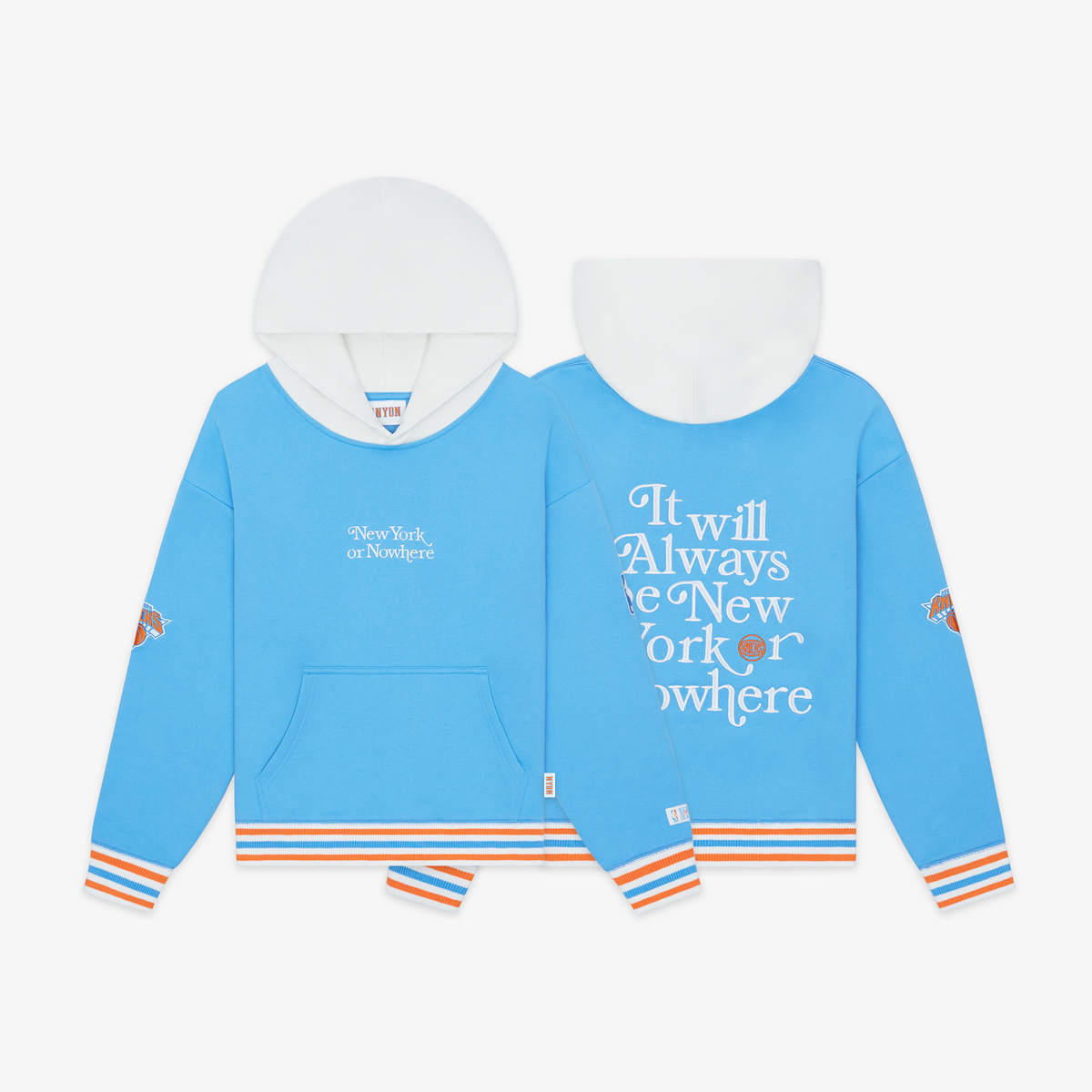 New york knicks women's hoodie on sale