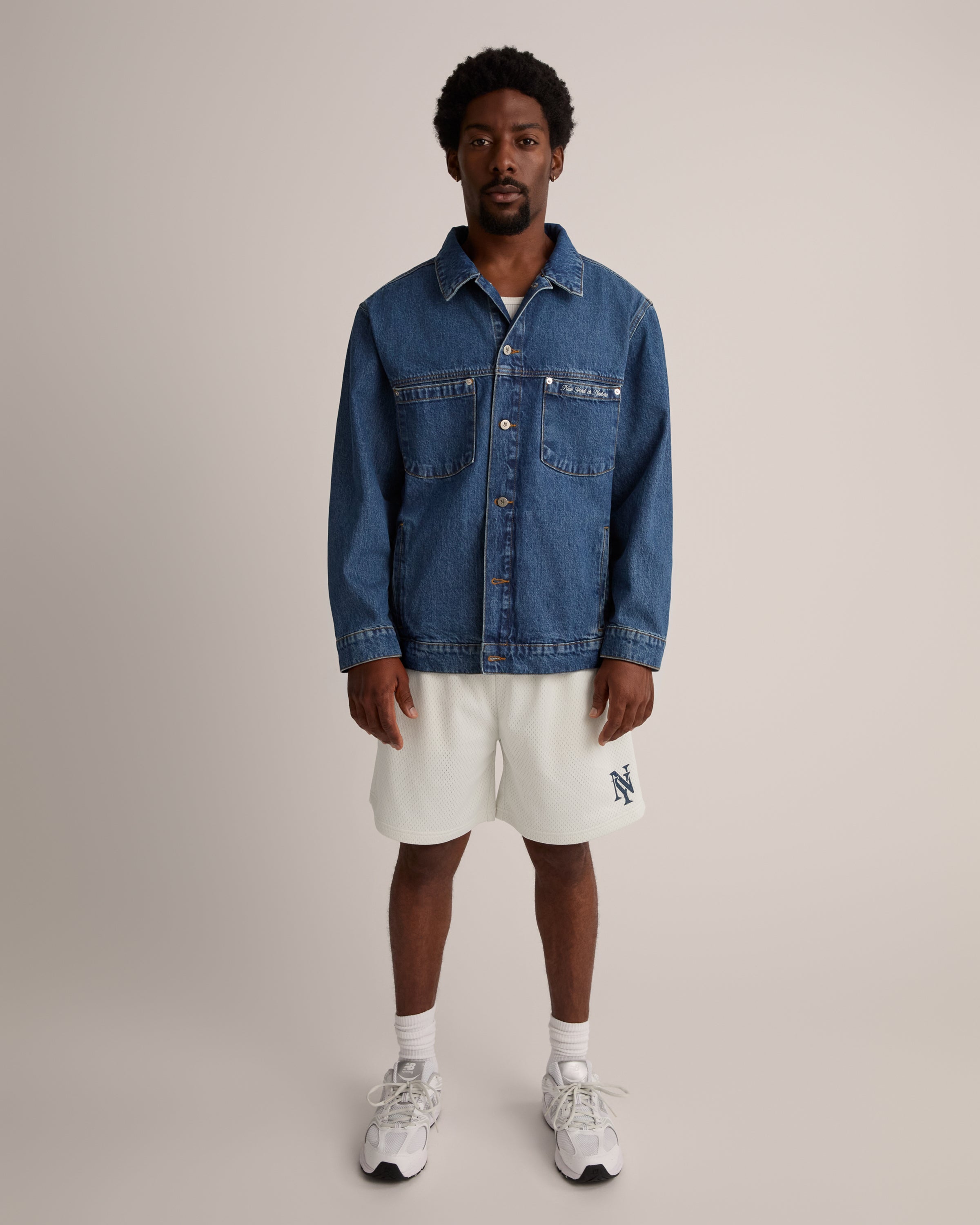 Cursive Denim Jacket - New York or Nowhere®