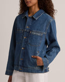 Cursive Denim Jacket - New York or Nowhere®