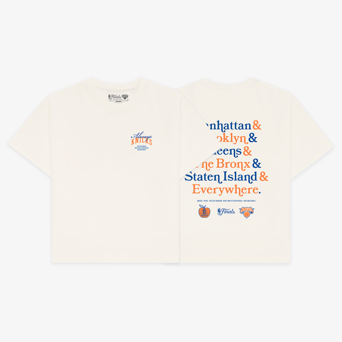 Knicks 6th Borough (2026 NBA Finals Edition) T-Shirt – New York or