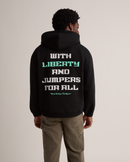 Liberty Allegiance Cropped Zip Hoodie - New York or Nowhere®