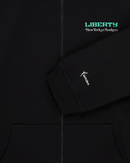 Liberty Allegiance Cropped Zip Hoodie - New York or Nowhere®