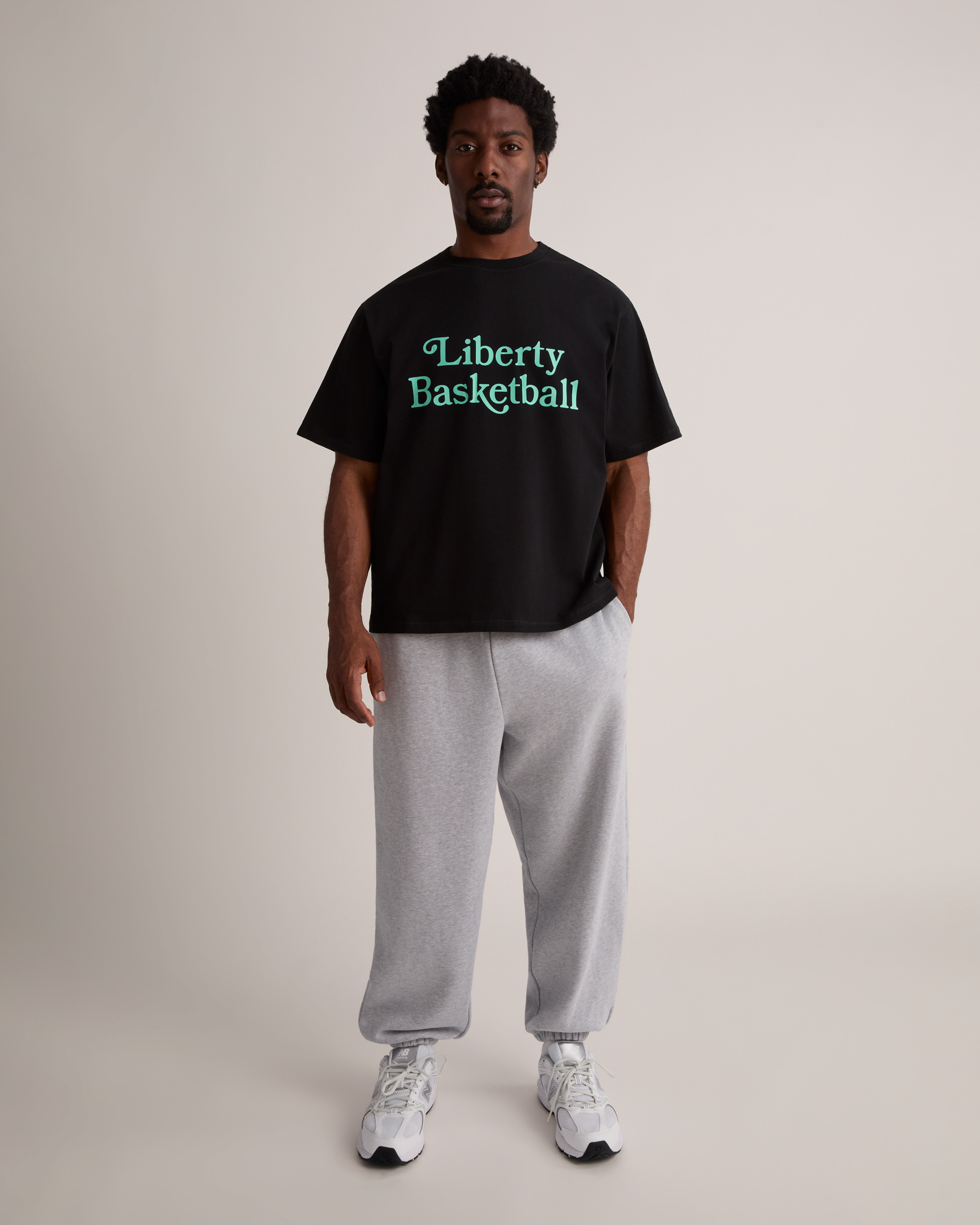 Liberty Hoops Oversized Crop T-Shirt - New York or Nowhere®