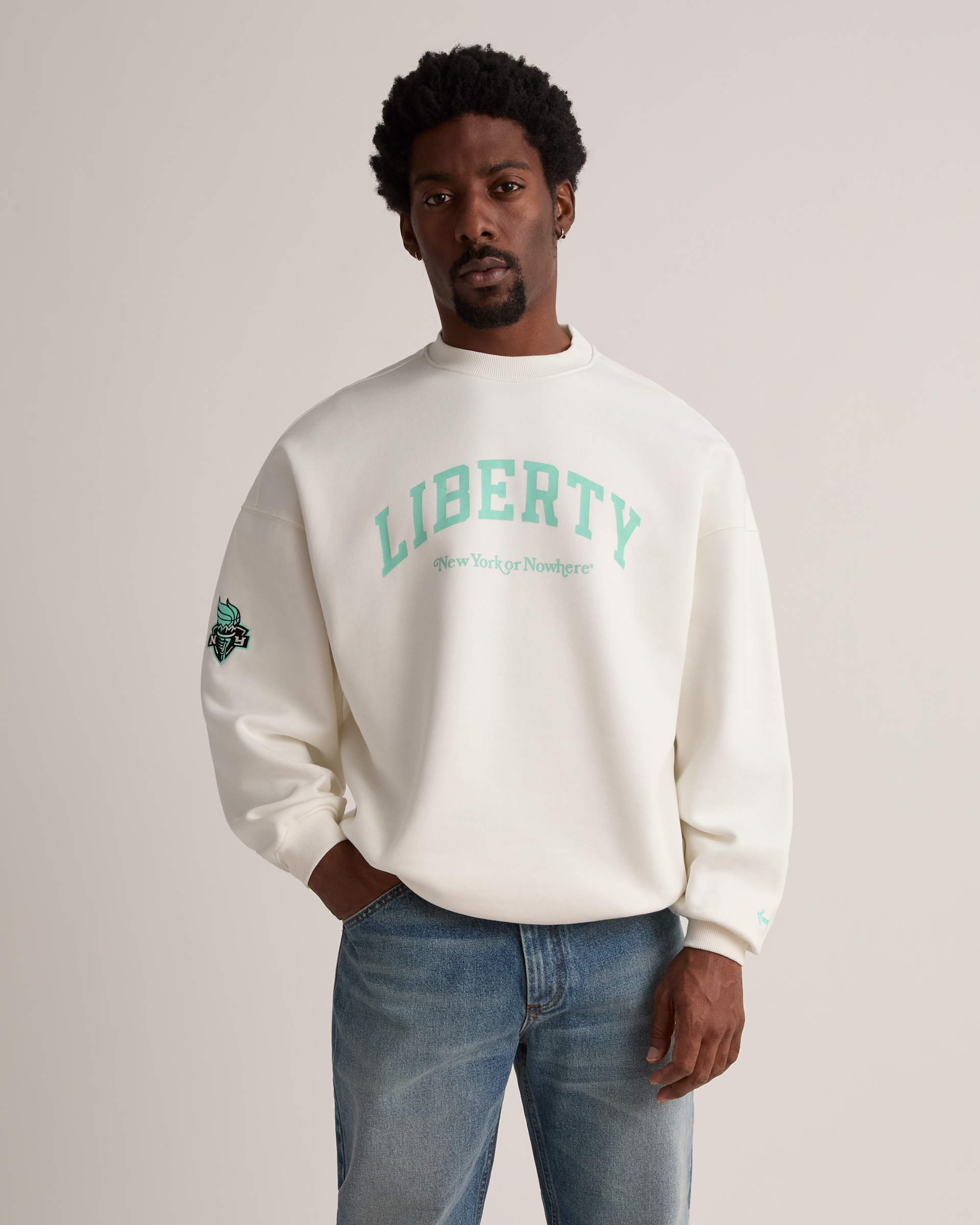 Liberty U Relaxed Crewneck - New York or Nowhere®