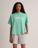 Liberty U Oversized Crop T-Shirt - New York or Nowhere®