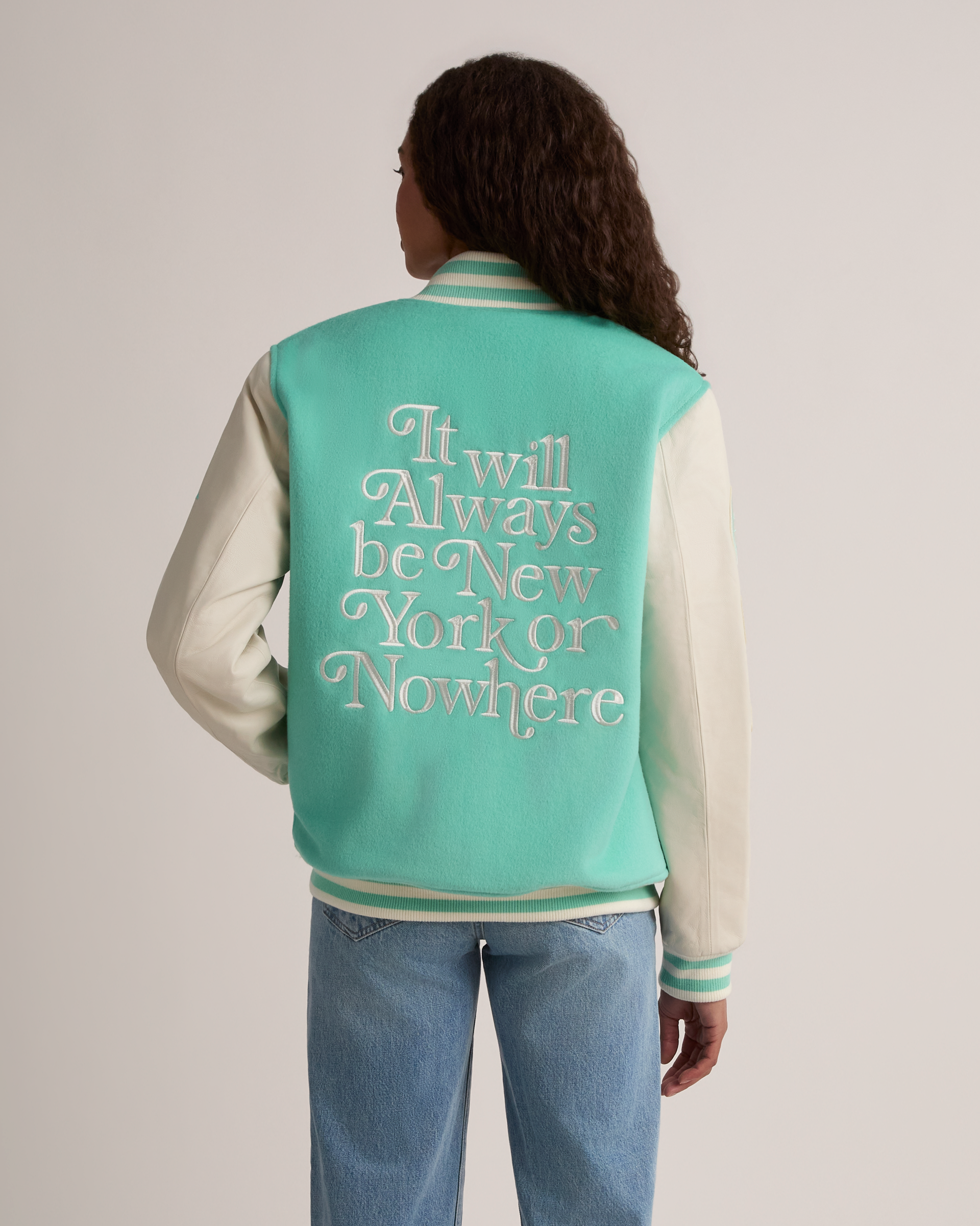 Liberty Motto Varsity Jacket - New York or Nowhere®