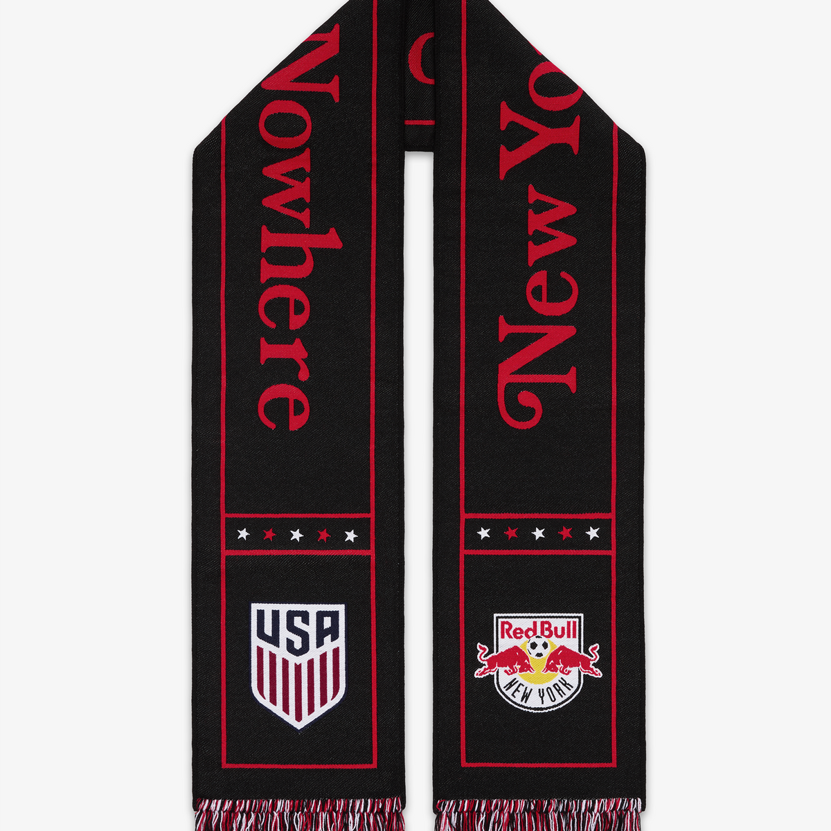 【非売品】NEW YORK RedBulls プレミアムマフラー RBNY Signature Souvenir Scarf – New York or Nowhere®