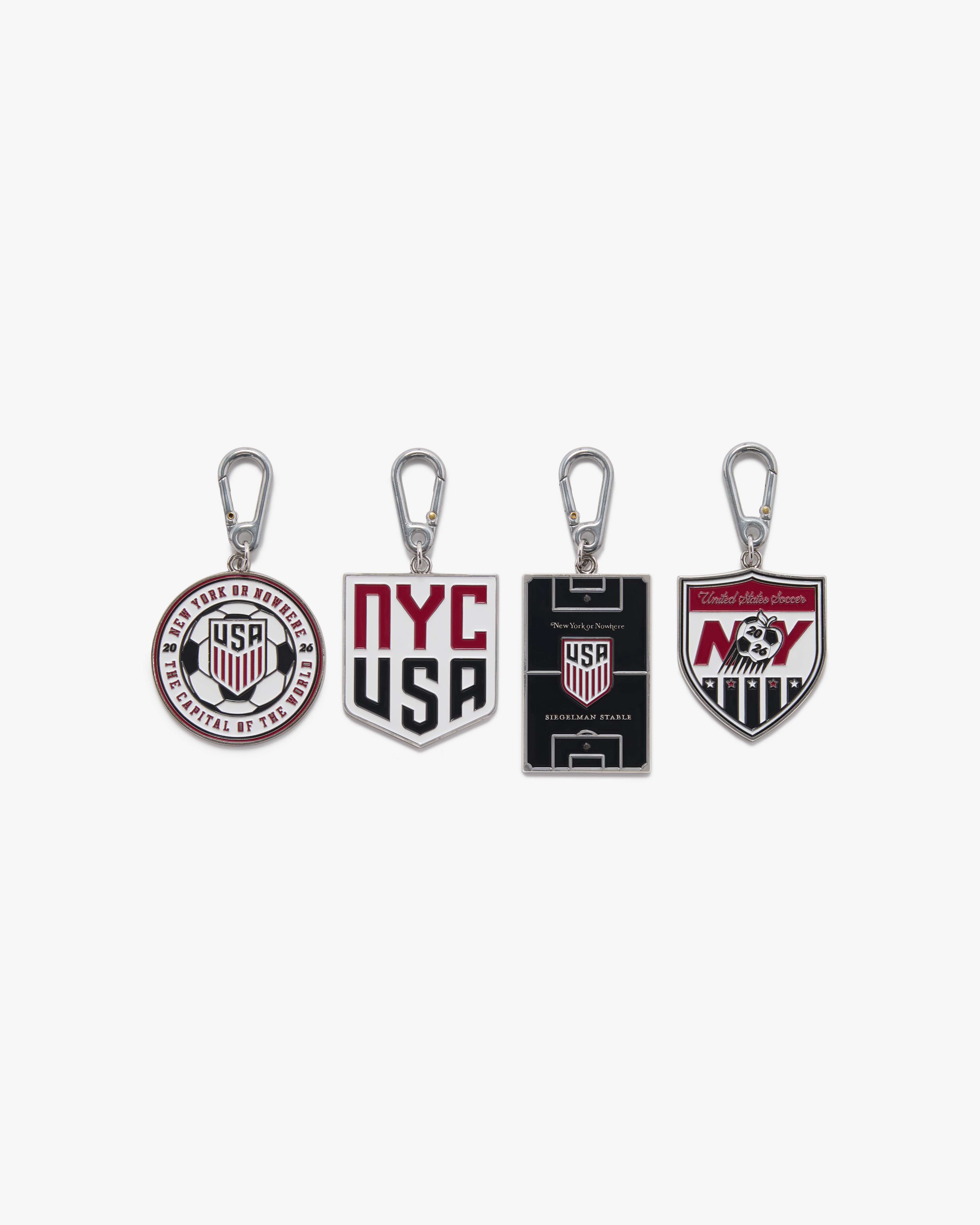 NYON x Siegelman Stable x US Soccer Striker Bag Charm - Pack of 4 - New York or Nowhere®